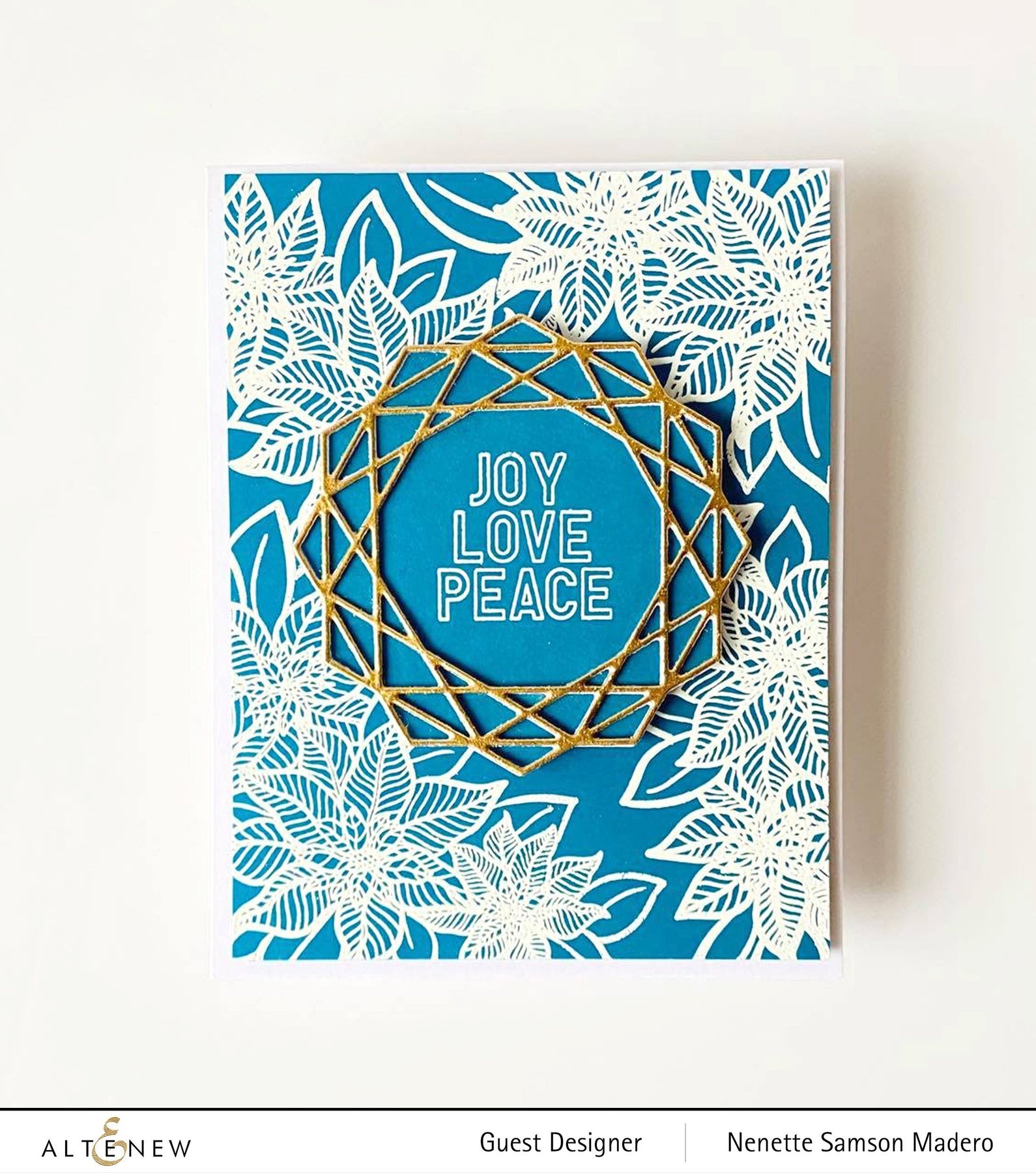 ALTENEW -Holiday Tag Sentiments Stamp Set - 8