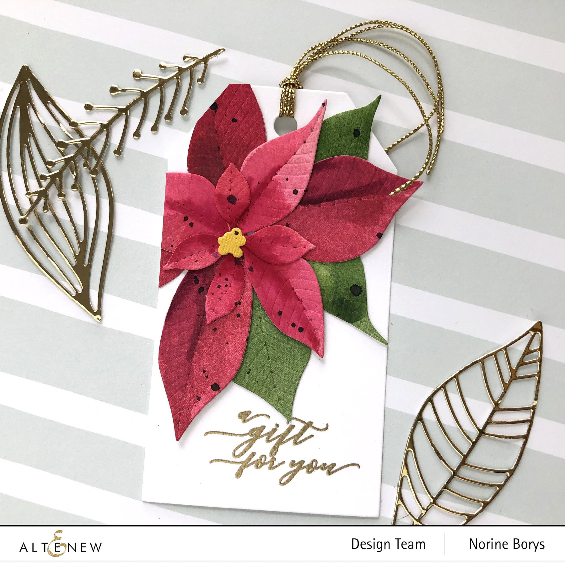ALTENEW -Holiday Tag Sentiments Stamp Set - 7