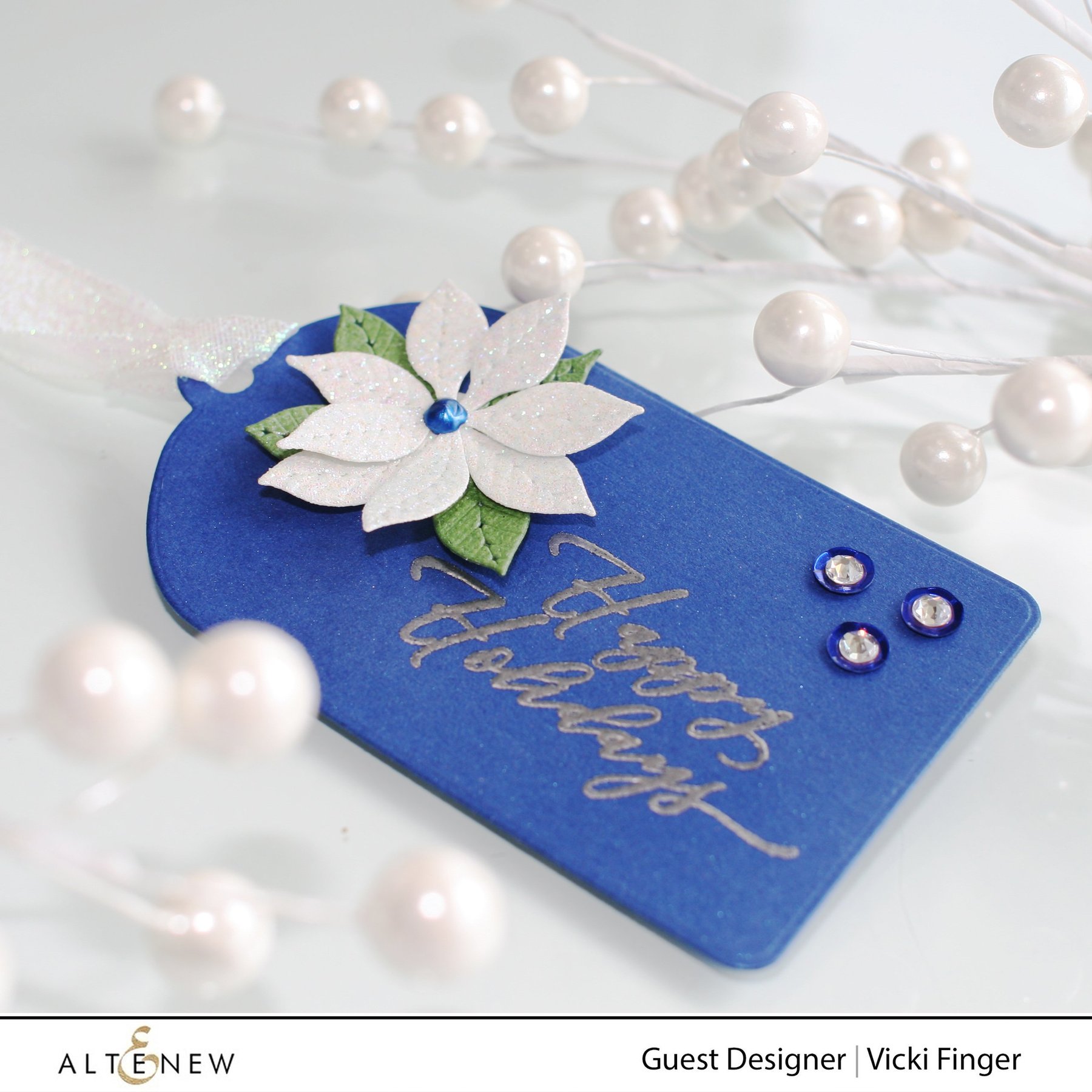 ALTENEW -Holiday Tag Sentiments Stamp Set - 14