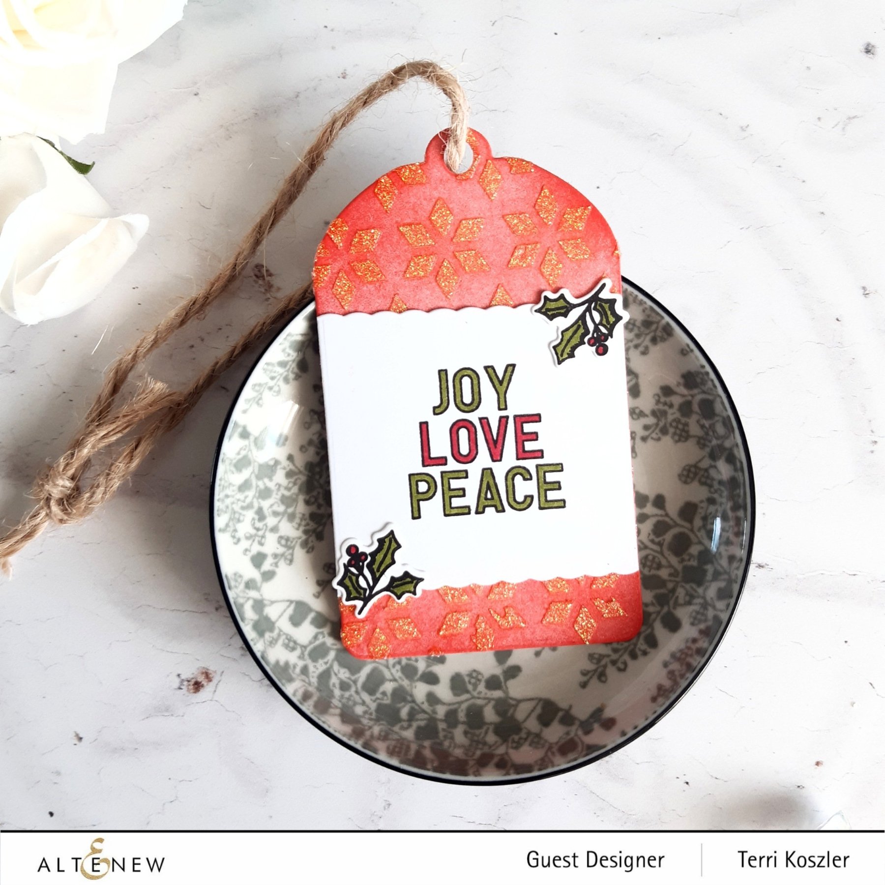 ALTENEW -Holiday Tag Sentiments Stamp Set - 11