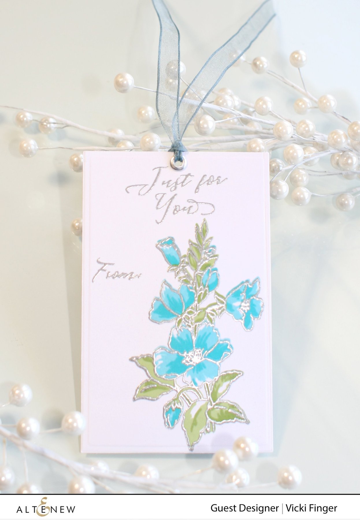 ALTENEW -Holiday Tag Sentiments Stamp Set - 18