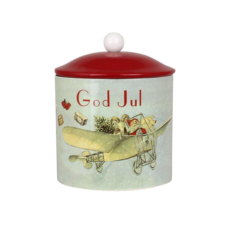 Tin with lid - Merry Christmas - 2