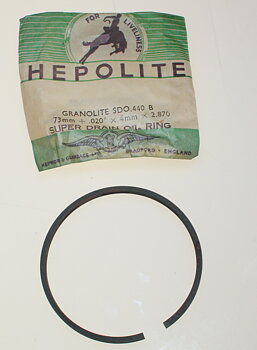 Oljering 73,50x4,00 mm (73+0,20x4x2,870 mm) NOS Hepolite