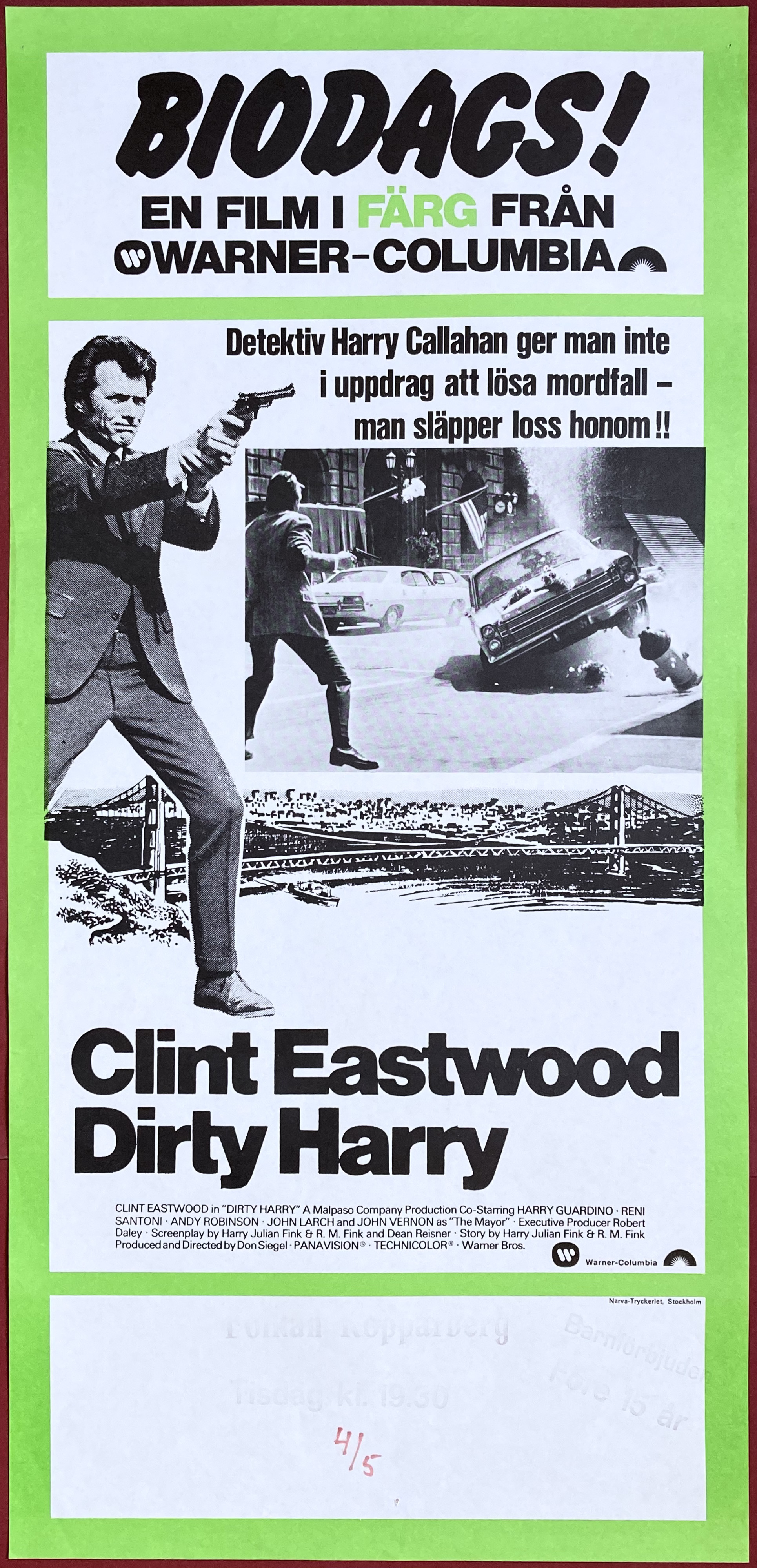 DIRTY HARRY (1971)