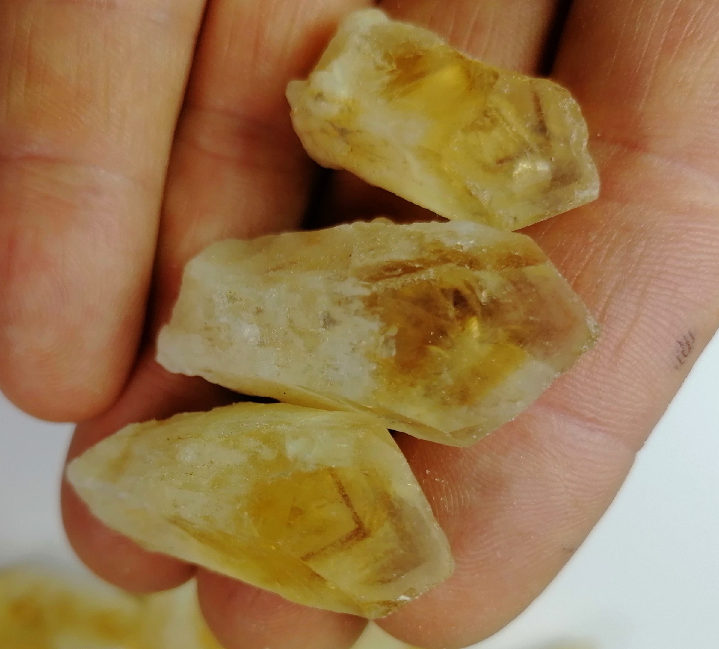 Fantom Citrinspetsar - Naturlig form - 5