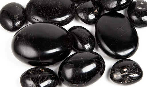 Pebbles "No Worry Stone" - Svart Turmalin AA kvalitet 