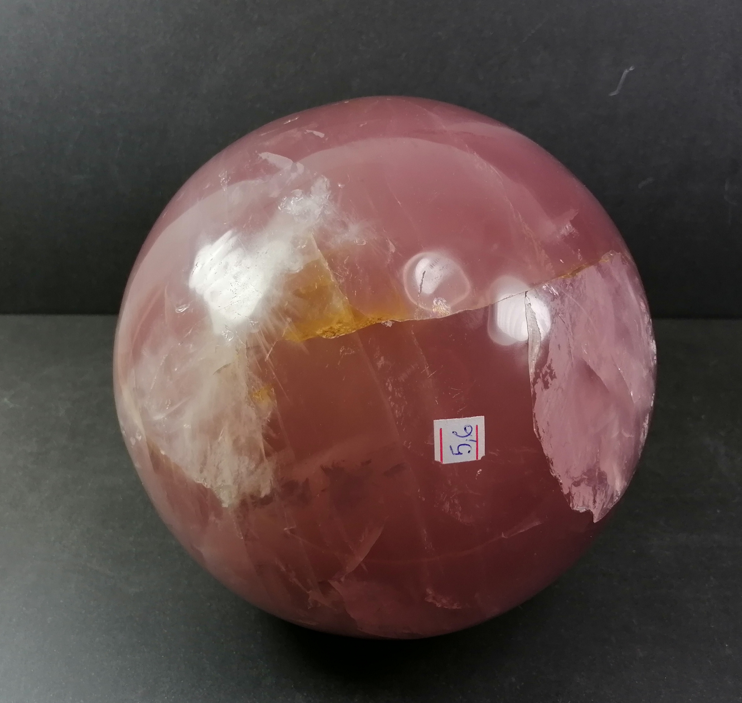 Rosenkvarts Klot  - 5,6kilo
