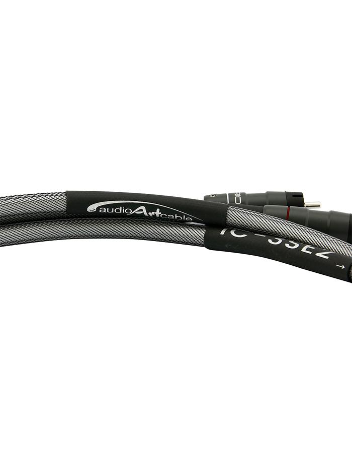 AAC IC-3 SE2 Interconnect Cable Pair Rhodium RCA - 4