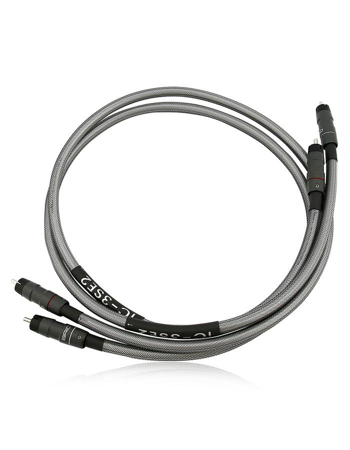 AAC IC-3 SE2 Interconnect Cable Pair Rhodium RCA - 2