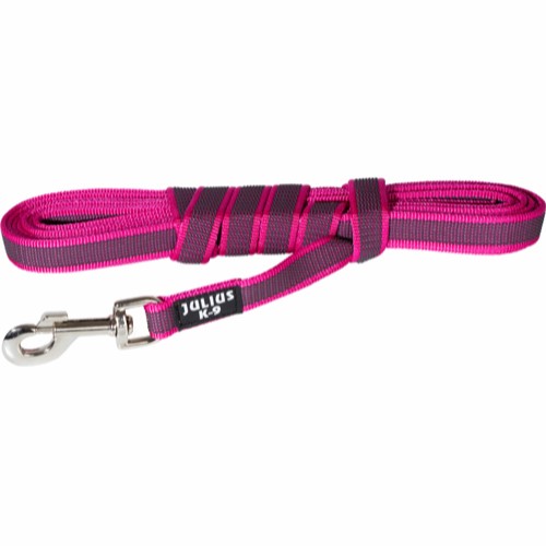 Julius-K9 Color & Gray 20 mm Super-grip Dog Leash - with handle - 5 m - 5