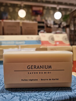 Tvål Geranium 100g Savon Du Midi