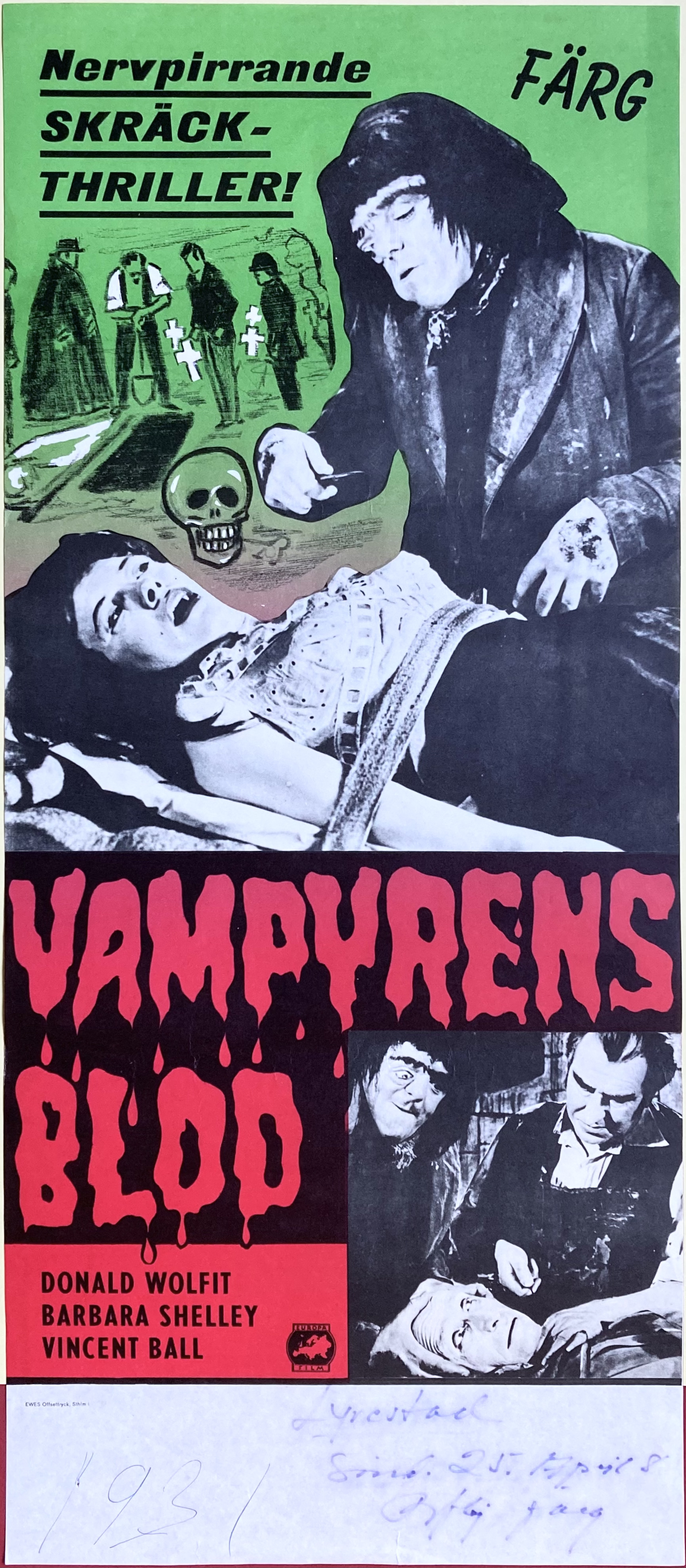 VAMPYRENS BLOD (1958)