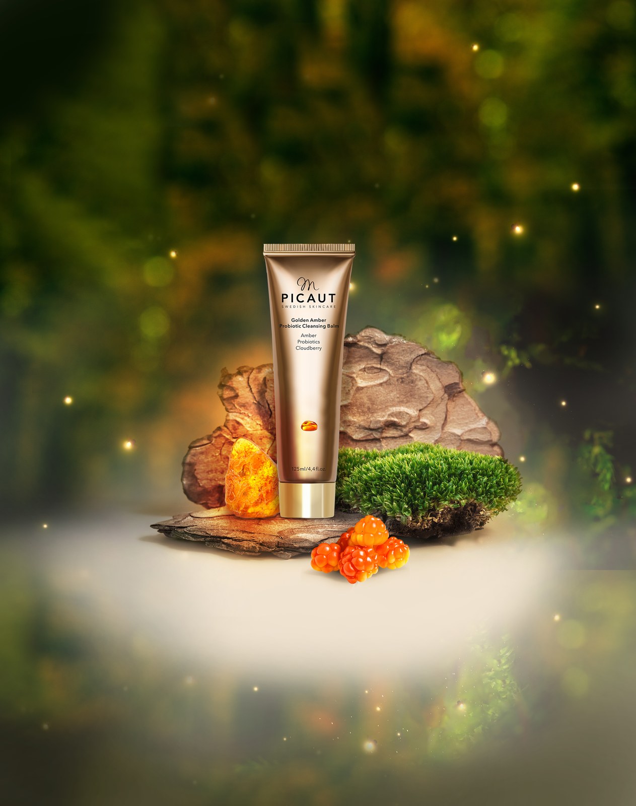 Golden Amber Probiotic Cleansing Balm - 3