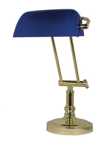 Skrivbordslampa Bankers lamp 36/43cm