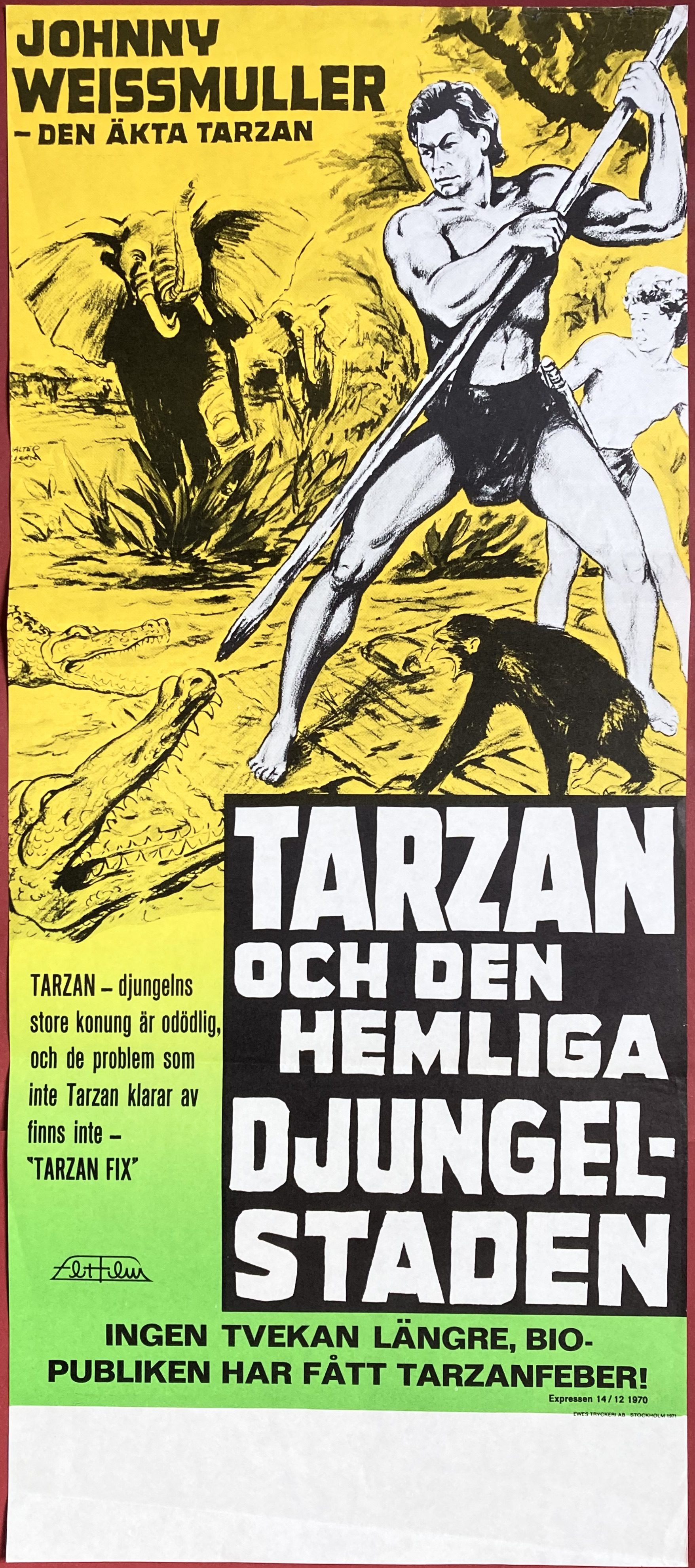 TARZAN OCH DEN HEMLIGA DJUNGELSTADEN (1945)