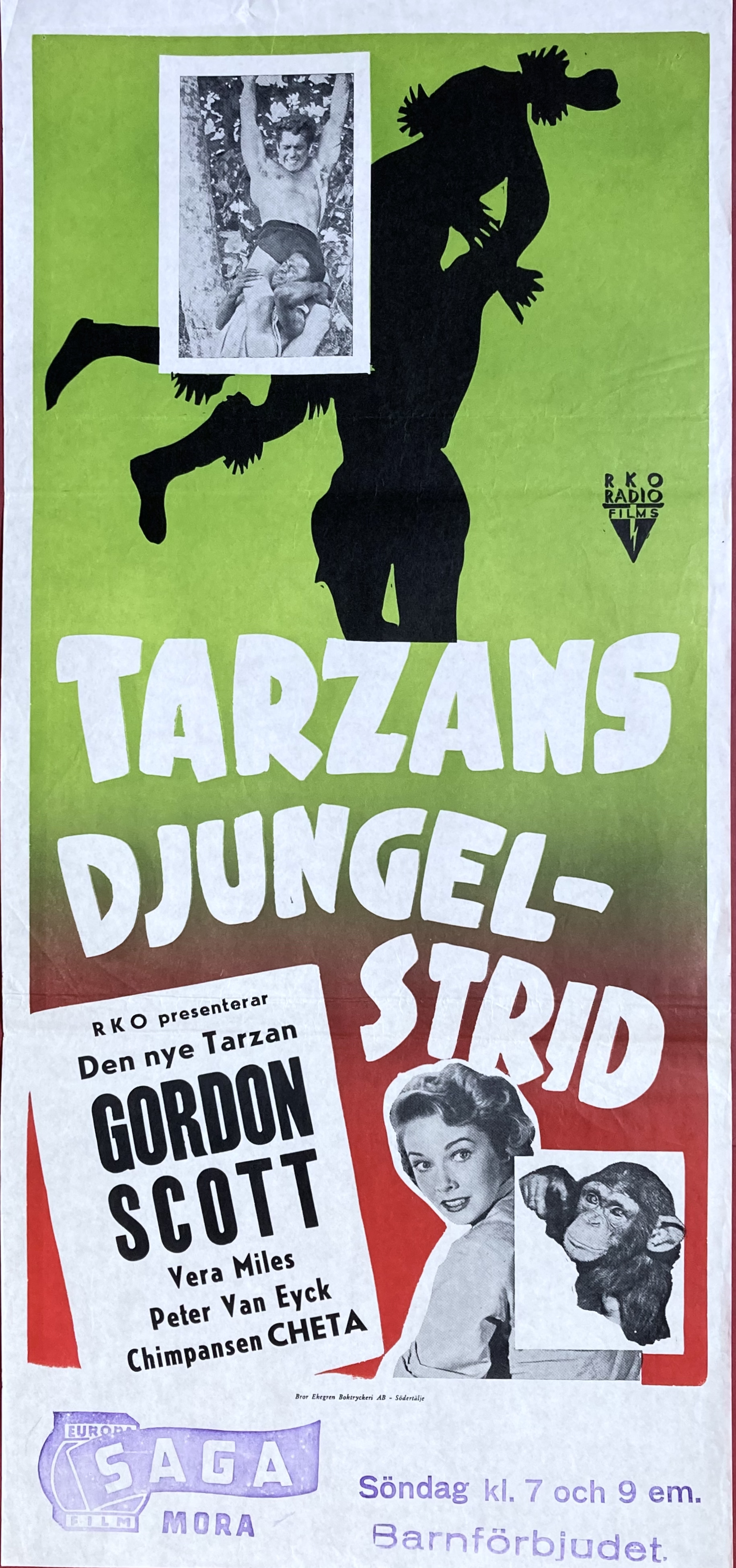 TARZANS DJUNGELSTRID (1955)