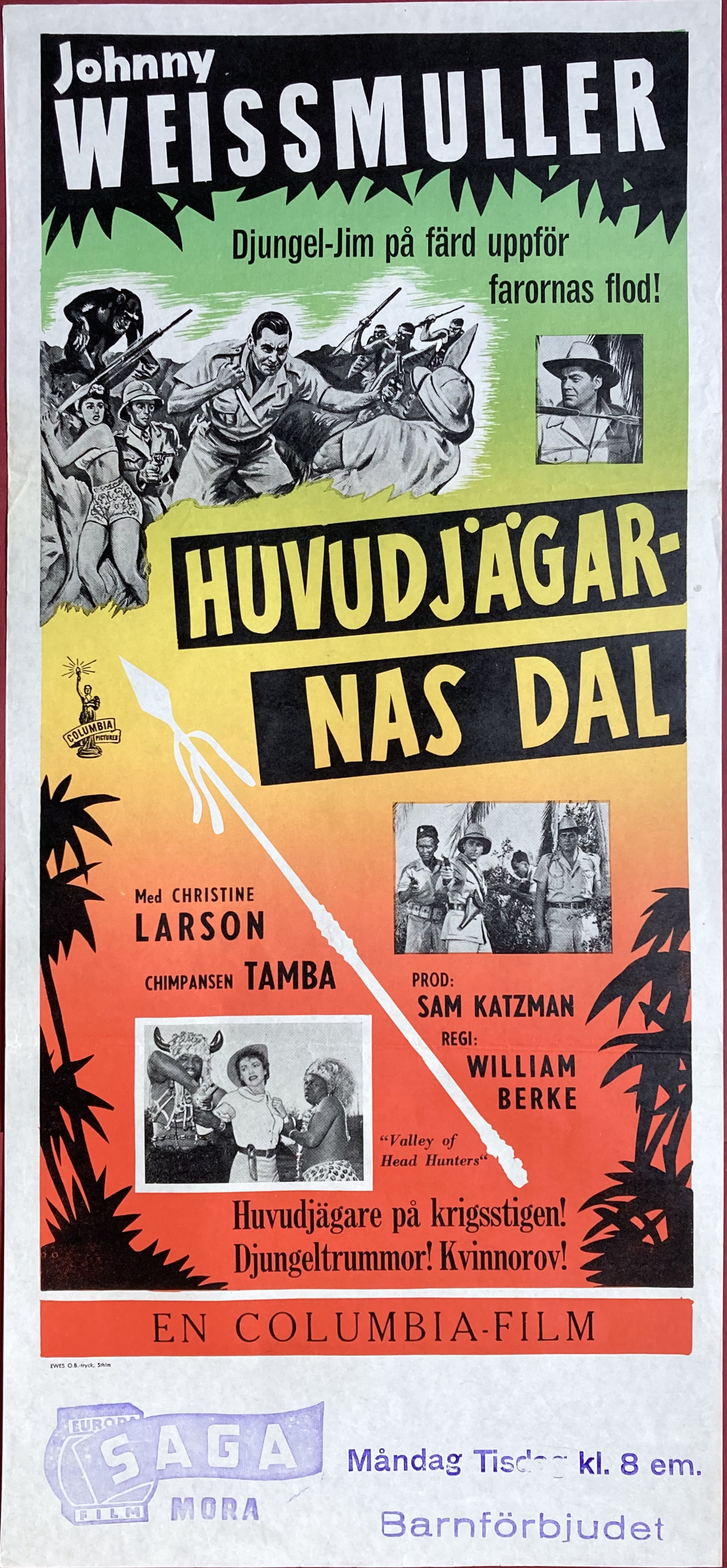 VALLEY OF HEAD HUNTERS (1953)