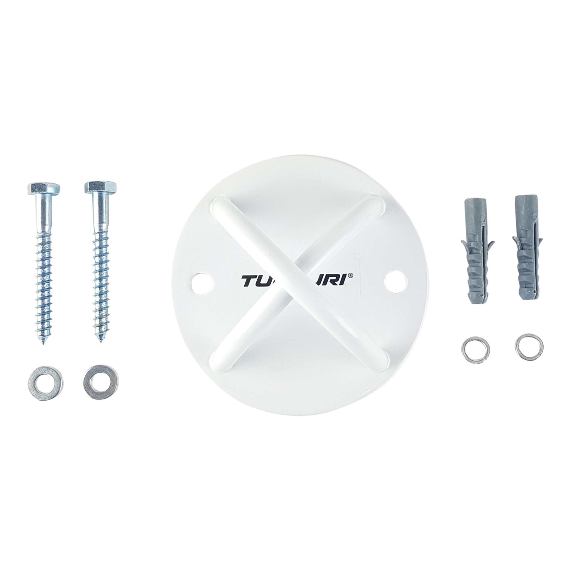 Tunturi X-Mount Takfäste/Ankare, Vit - 2