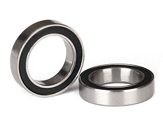 Traxxas 5120A Ball bearing 12x18x4mm Black Rubber Sealed (2)