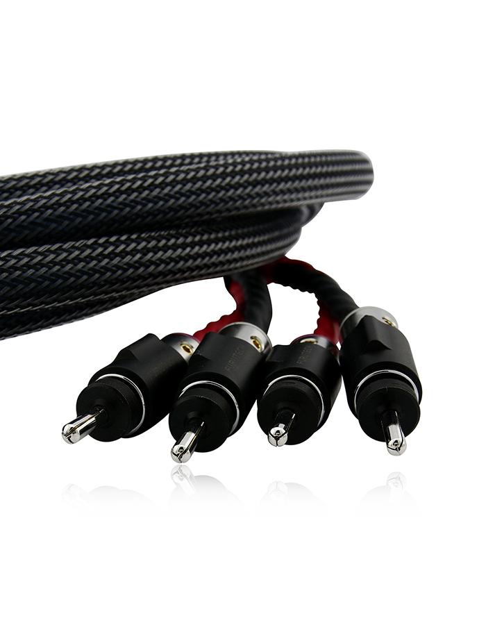 AAC Statement e SC Cryo Speaker Cable Pair Rhodium Banana - 4