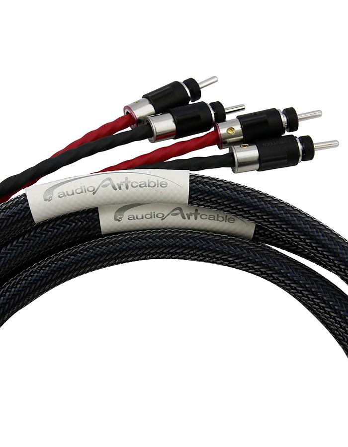 AAC Statement e SC Cryo Speaker Cable Pair Rhodium Banana - 2