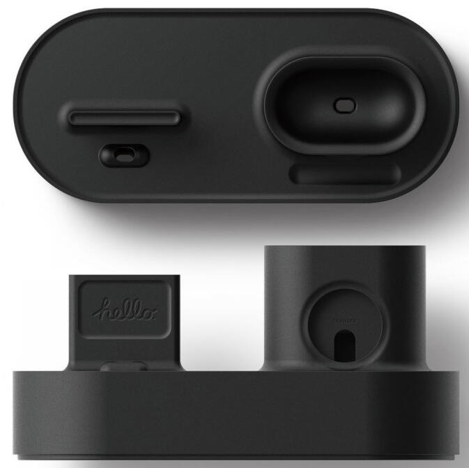 SiGN 3-in-1 Laddställ för iPhone, AirPods & Apple Watch - Svart - 2