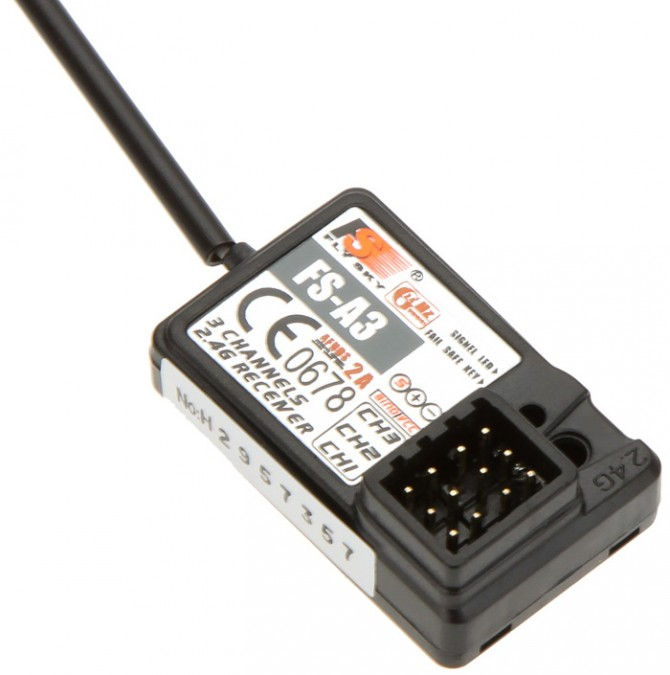 FlySky Receiver FS-A3 3CH 2.4GHz