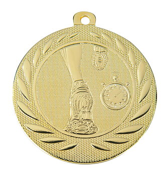 Medaljer 50 mm präglade - Löpning - Guld, Silver, Brons