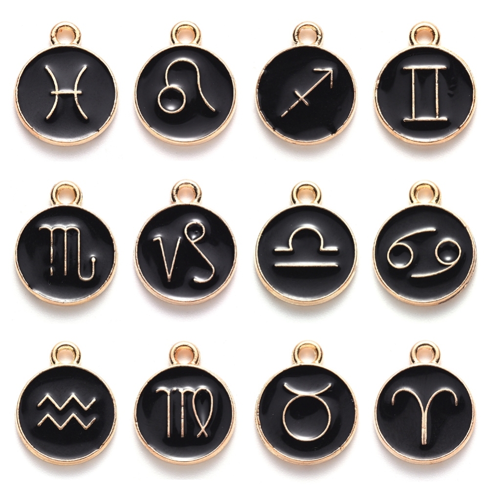Charm - Enameld constellation  Gemini - 4