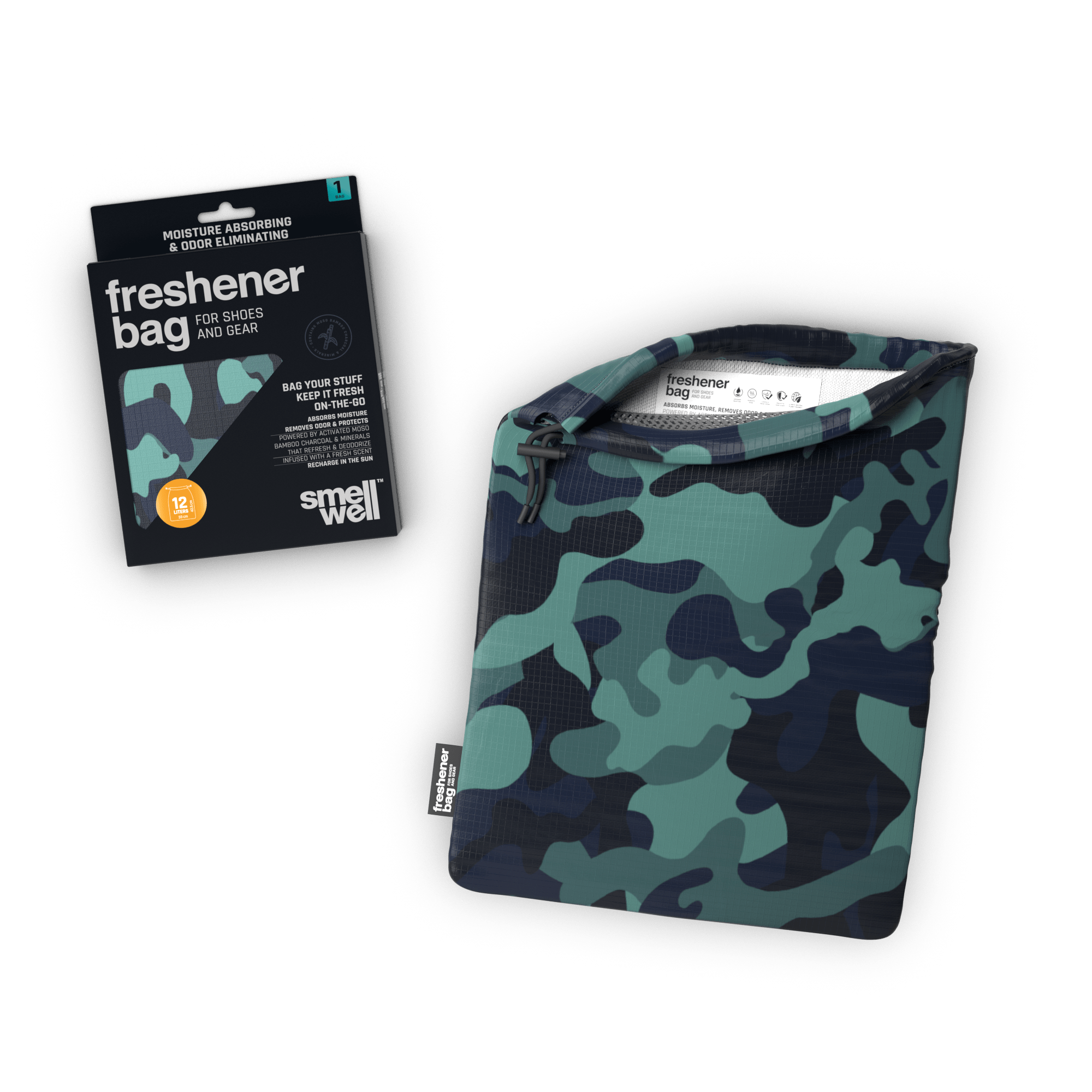 Smell Well - FRESHENER BAG Camo Green
