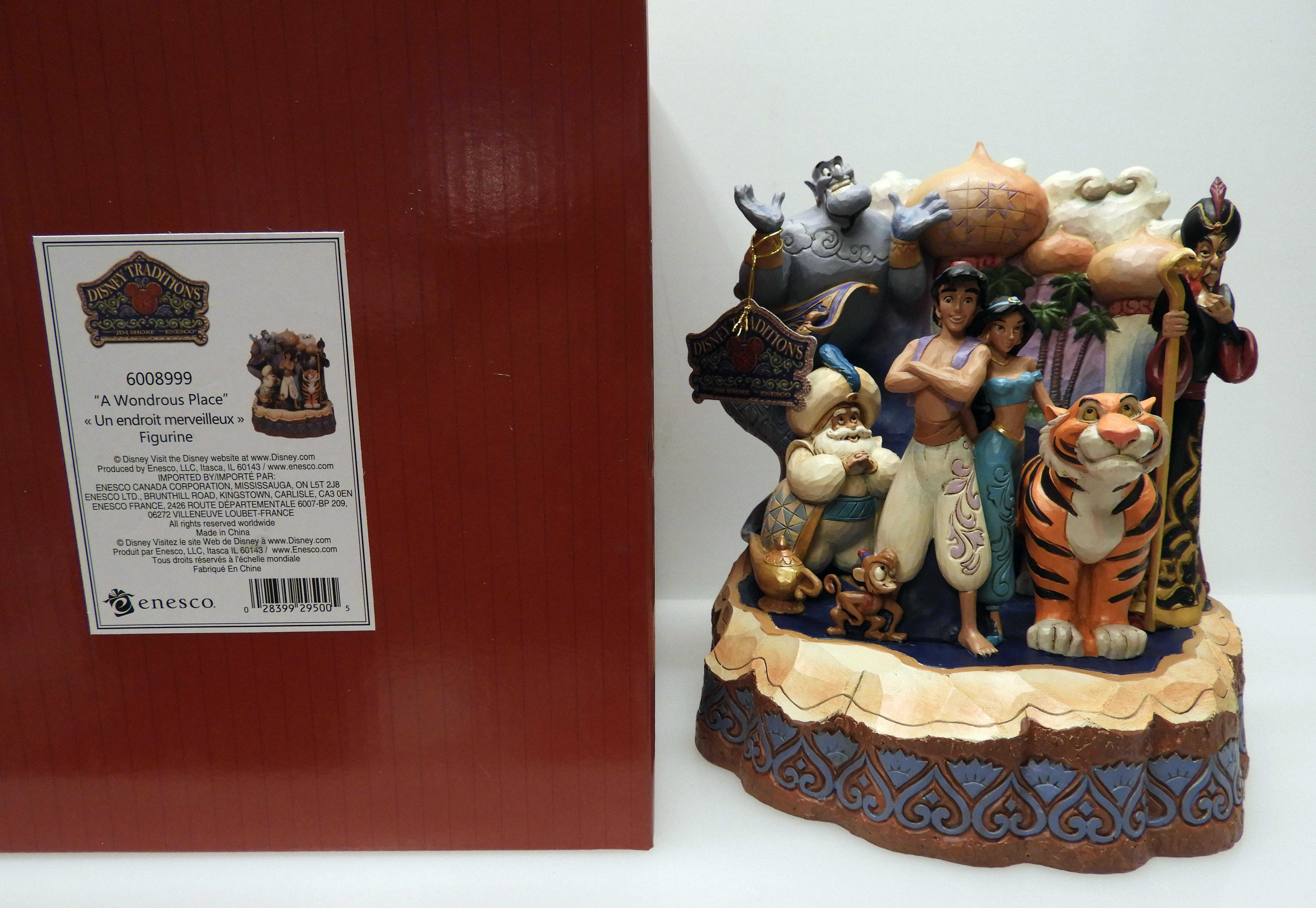 Disneys Aladdin Carved By Heart. Jim Shore - 7
