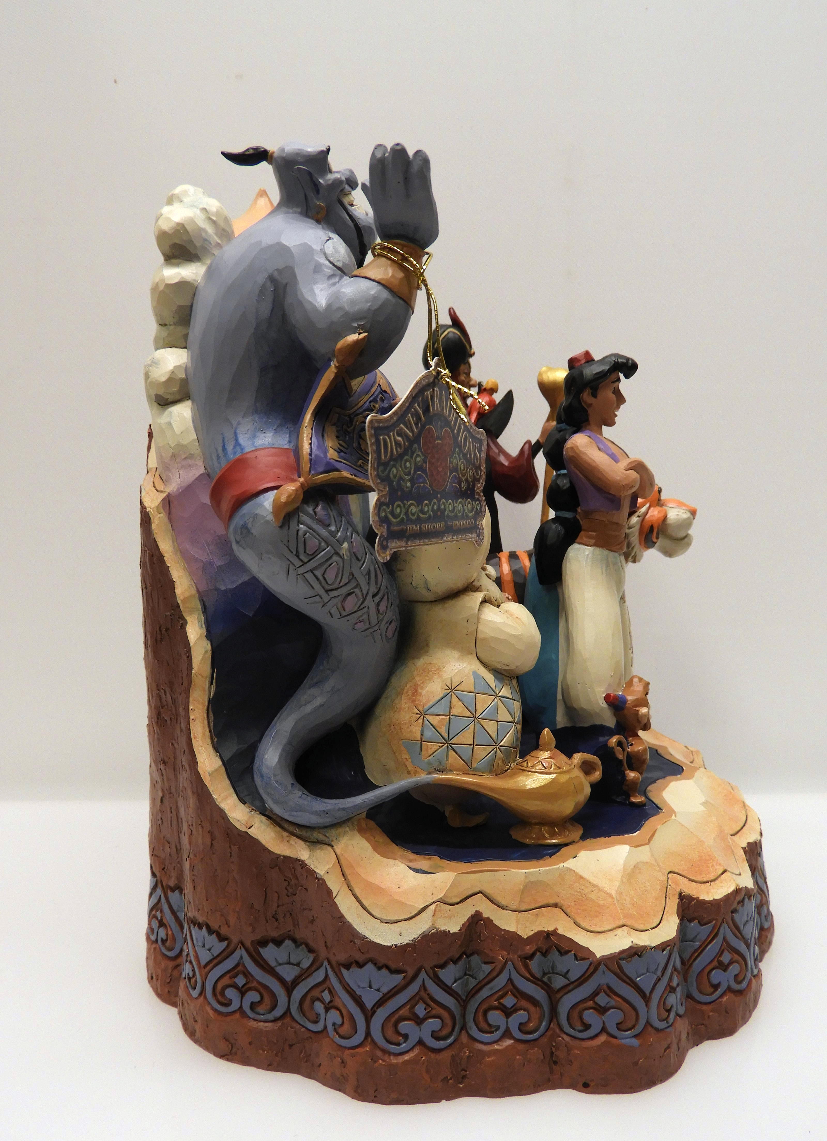 Disneys Aladdin Carved By Heart. Jim Shore - 6
