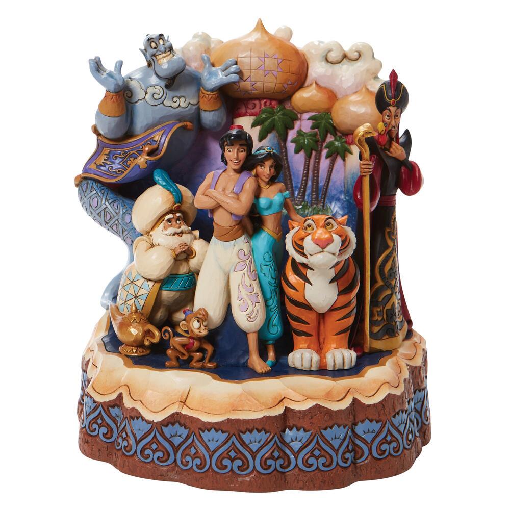 Disneys Aladdin Carved By Heart. Jim Shore - 2