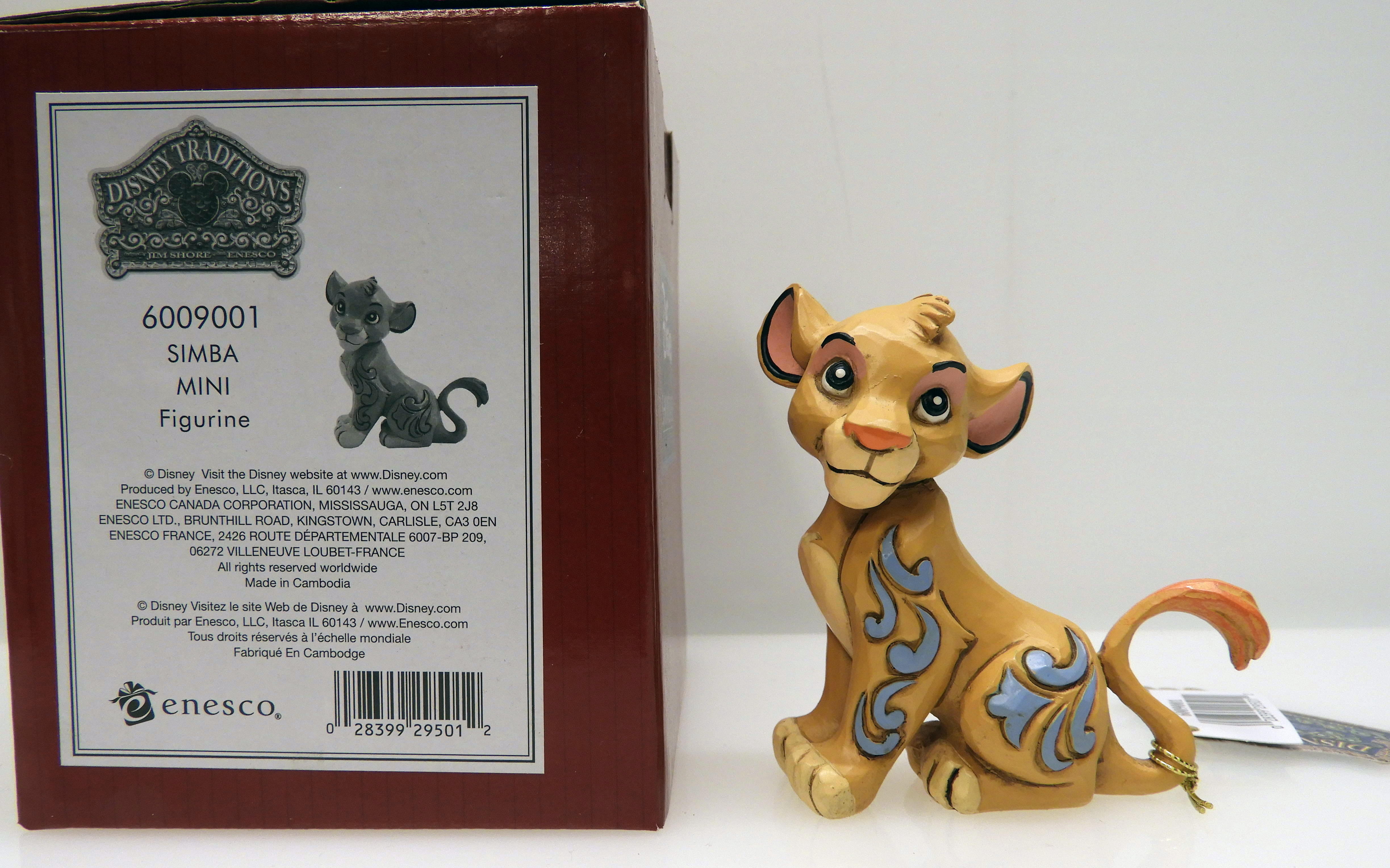 Disneys Simba Mini Figurin av Jim Shore - 2