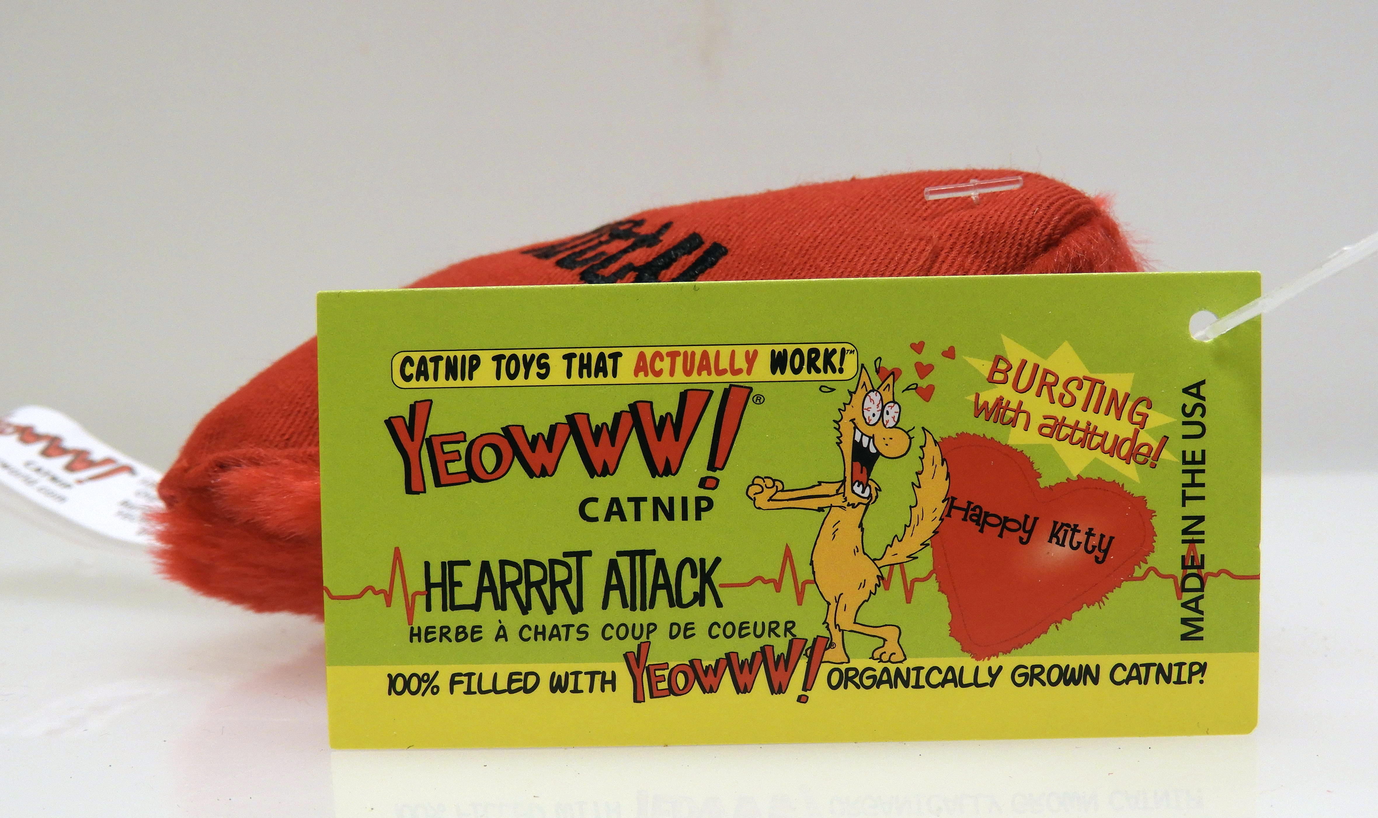Yeowww  Rött hjärta Happy Kitty - 2