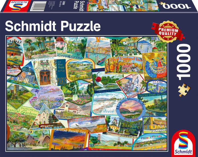 Travel Sticker 1000 Bitar Schmidt - 2