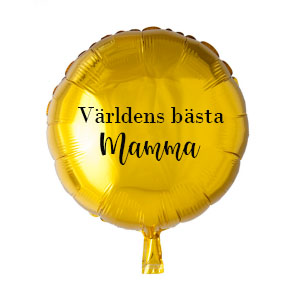 Ballong Morsdag Världens bästa mamma