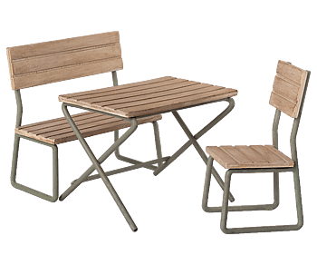 Garden set, Trädgårdsmöbler - Maileg