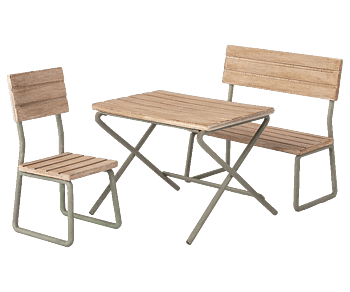 Garden set, Trädgårdsmöbler - Maileg