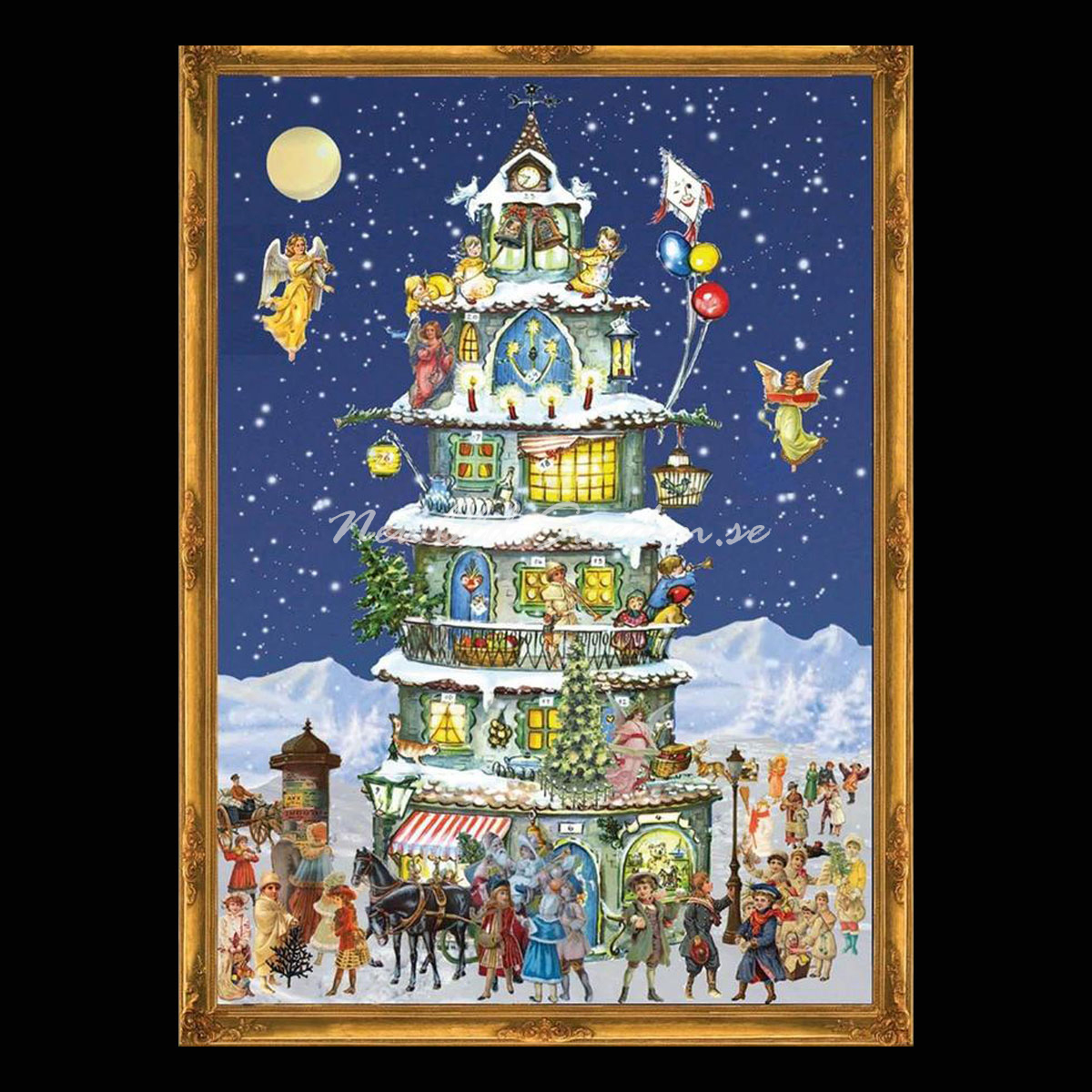 CHRISTMAS TOWER - VICTORIAN ADVENT CALENDAR - Adventskalender