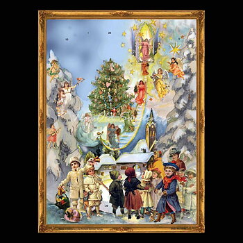 ON THE STAIRWAY TO HEAVEN - VICTORIAN ADVENT CALENDAR - Adventskalender