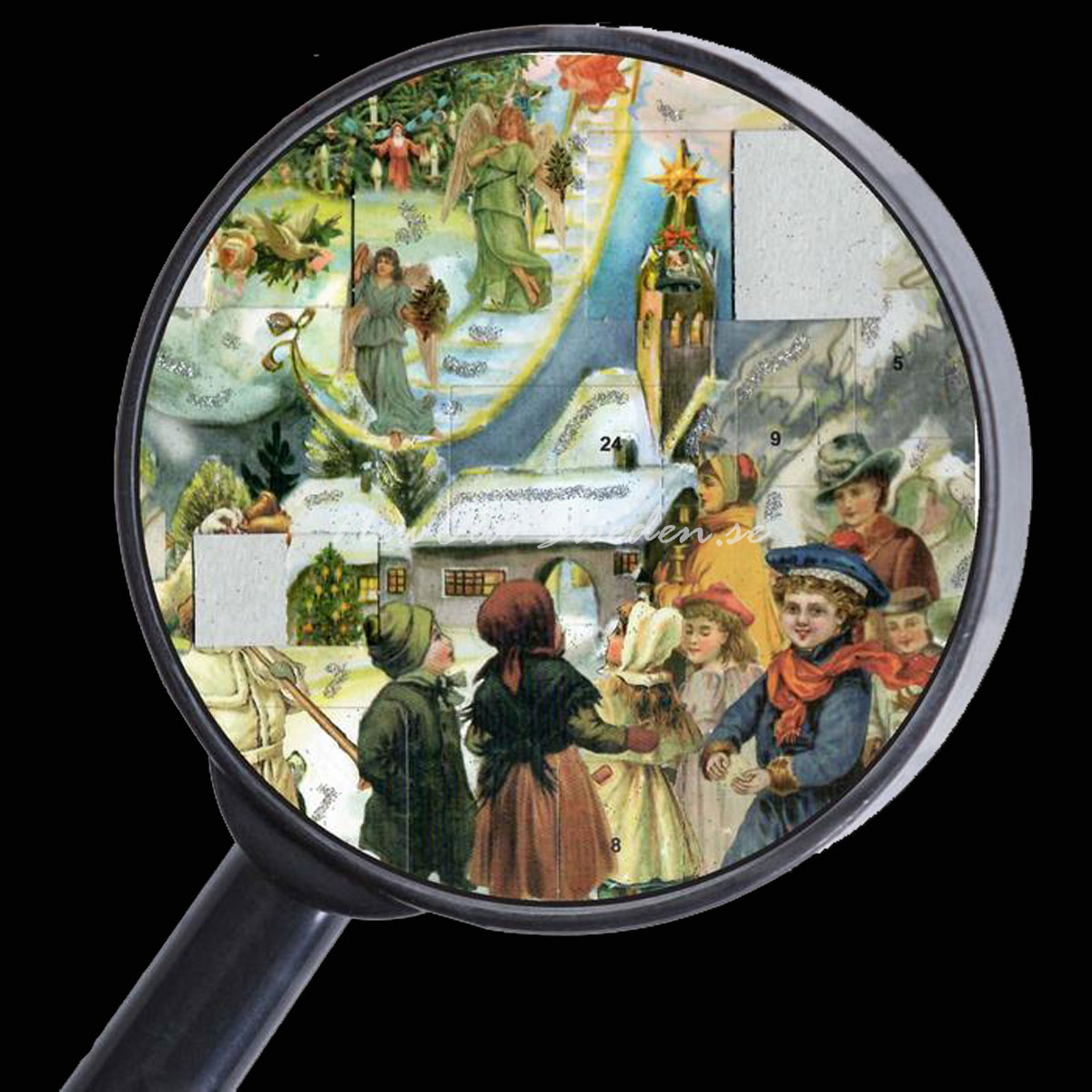 ON THE STAIRWAY TO HEAVEN - VICTORIAN ADVENT CALENDAR - Adventskalender - 2