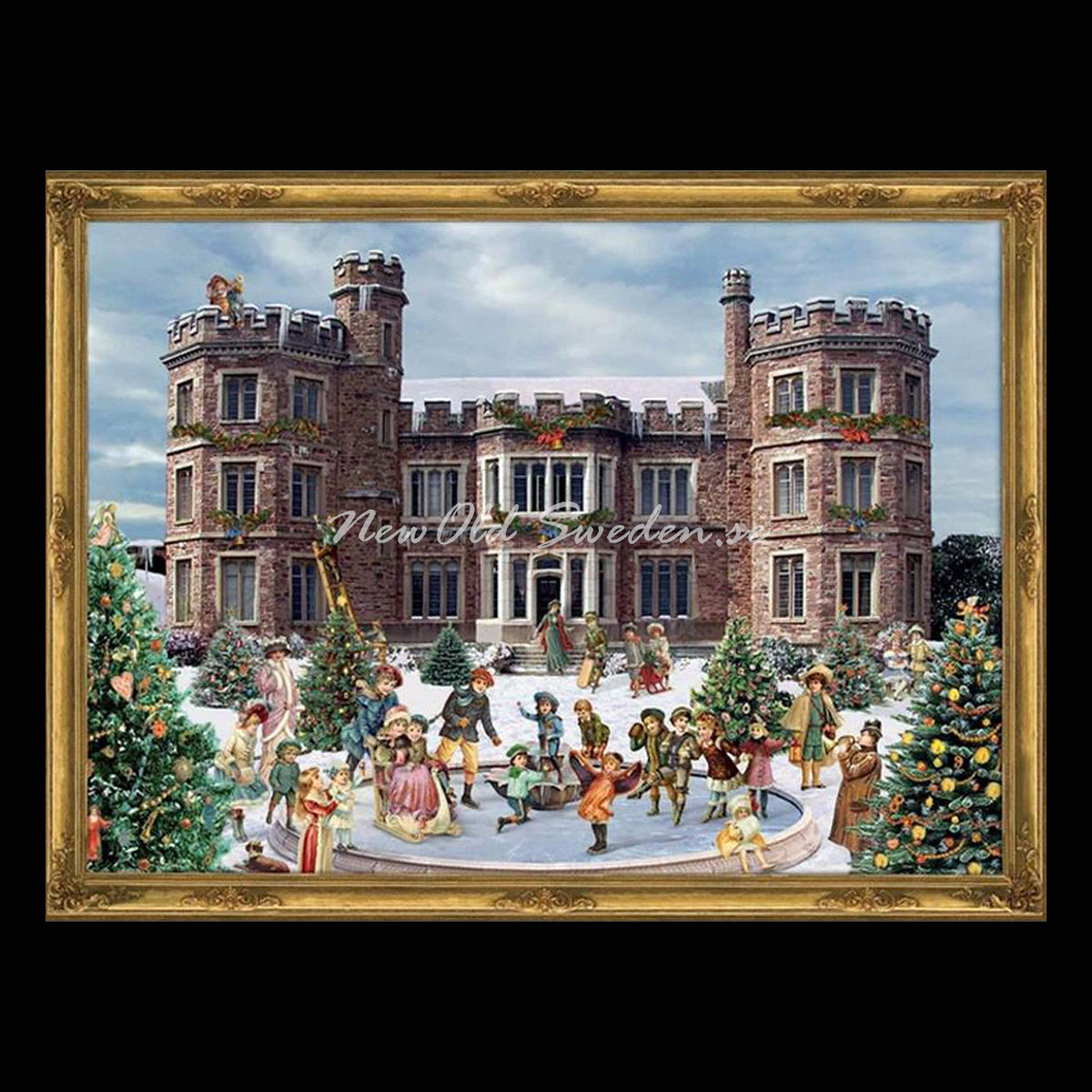 VICTORIAN COUNTRY CASTLE ADVENT CALENDAR NEWOLDSWEDEN.se