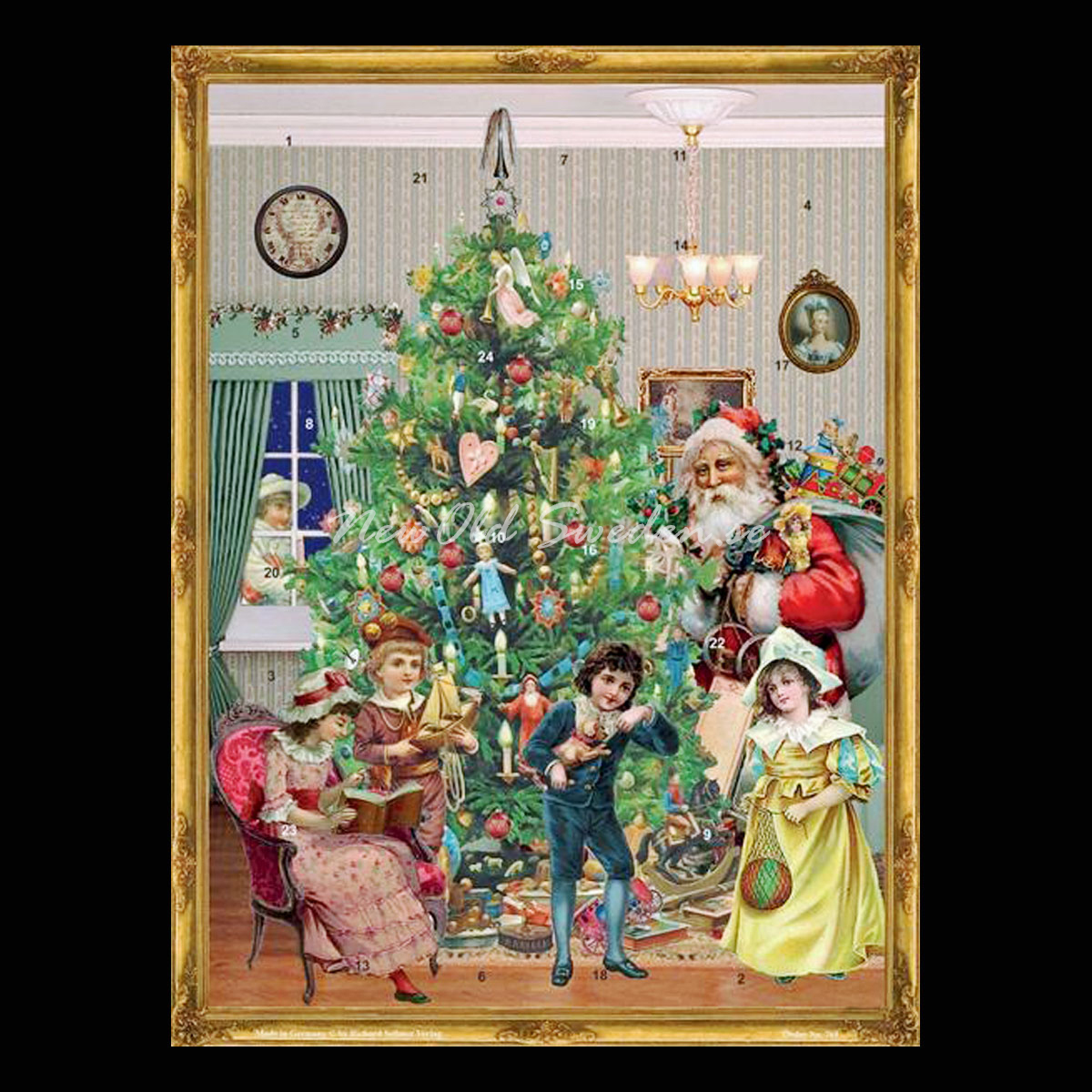 HOLY EVENING - VICTORIAN ADVENT CALENDAR - Adventskalender
