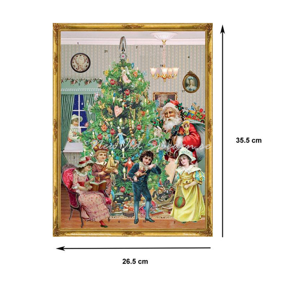 HOLY EVENING - VICTORIAN ADVENT CALENDAR - Adventskalender - 2