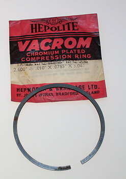 Stempelring 66.29x1,93 mm"JAP" NOS Hepolite Crome