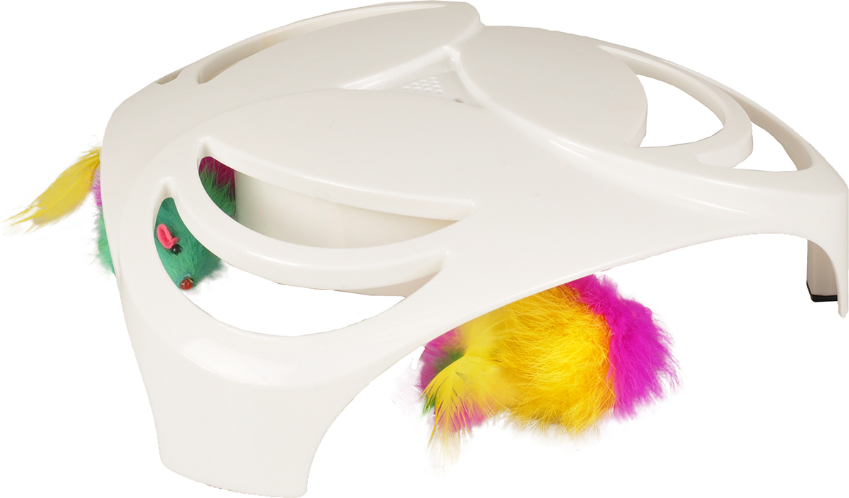 Flamingo-aktivointilelu kissalle - Roller Helico
