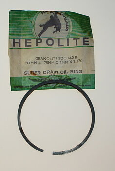 Oliering 73,75x4,00 mm (73+.075 x 4 mm) NOS Hepolite