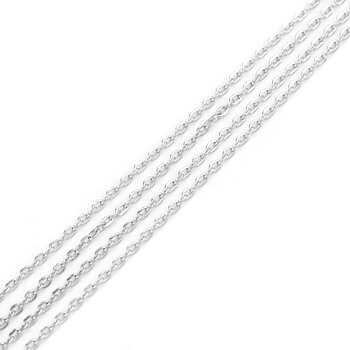 Kedja Platina 3x2mm