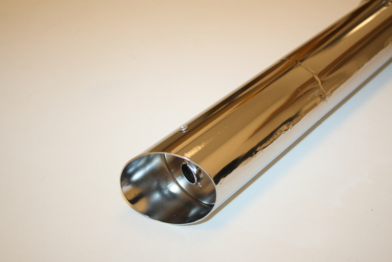 Exhaust system RP 2 for Yamaha FS1 - Chrome plated - 6